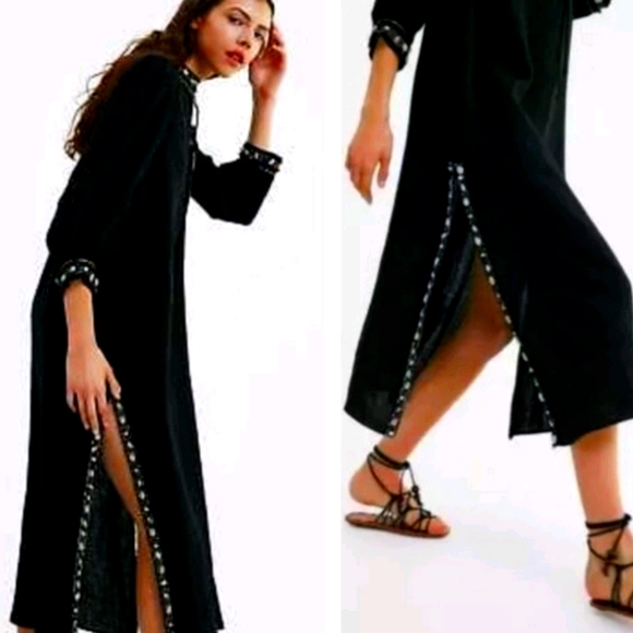 ๐ ZARA Linen MAXI ๐ด ๐ ๐+ ๐ Earrings - Picture 6 of 6